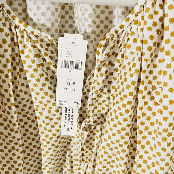 NWT Anthropologie Somerset Maxi Dress Puff-Sleeve Edition